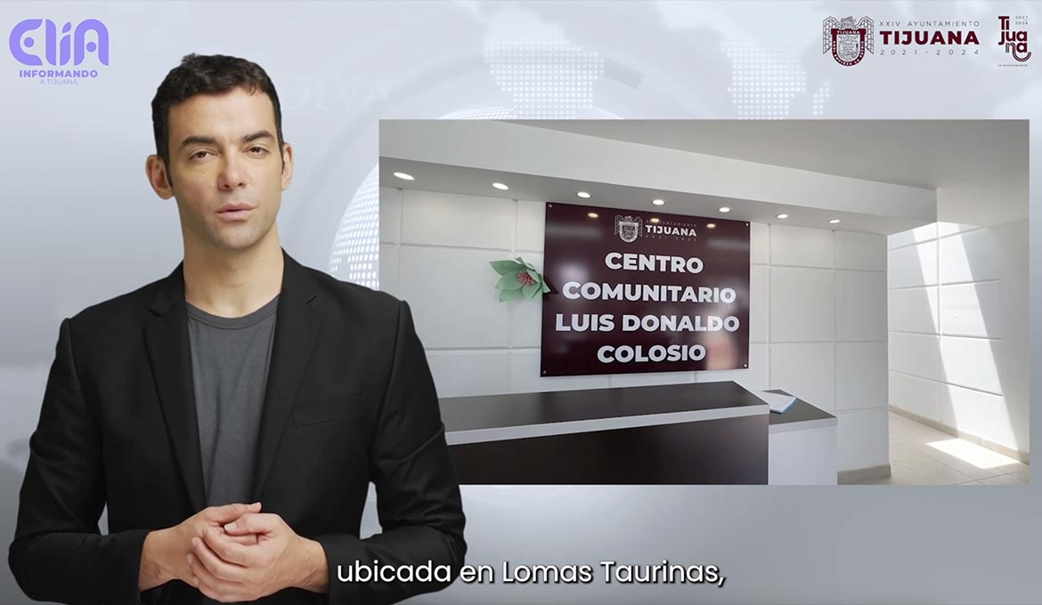 Elia Informando a Tijuana